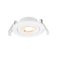 Nordlux LED Inbouwspot | Ø 8.5 cm | Monolo | 3000K | 450 lumen | IP20 | 4.8W | Wit  LNO00480