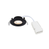 Nordlux LED Inbouwspot | Ø 8.5 cm | Monolo | 3000K | 450 lumen | IP20 | 4.8W | Zwart  LNO00479 - 2