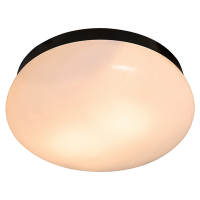 Nordlux LED badkamerlamp E27 | Ø 34 cm | Foam | IP44 | Zwart  LNO00058