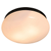 Nordlux LED badkamerlamp E27 | Ø 34 cm | Foam | IP44 | Zwart