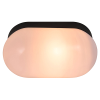 Nordlux LED badkamerlamp E27 | 20 cm | Foam | IP44 | Zwart  LNO00060
