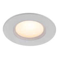 Nordlux LED inbouwspot | Ø 8.5 cm | Tiaki | 2700-4000K | 345 lumen | IP65 | 6.5W | Wit  LNO00075