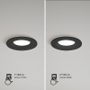 Nordlux LED inbouwspot | Ø 8.5 cm | Tiaki | 2700-4000K | 345 lumen | IP65 | 6.5W | Zwart  LNO00073 - 2