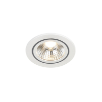 Nordlux LED inbouwspot | Ø 9.5 cm | Alec 1-Kit | 3000K | 480 lumen | IP44 | 6.1W | Wit  LNO00425