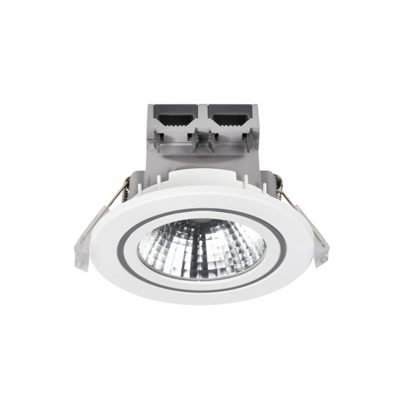 Nordlux LED inbouwspot | Ø 9.5 cm | Alec 1-Kit | 3000K | 480 lumen | IP44 | 6.1W | Wit  LNO00425 - 2