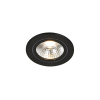 Nordlux LED inbouwspot | Ø 9.5 cm | Alec 1-Kit | 3000K | 480 lumen | IP44 | 6.1W | Zwart  LNO00424 - 1