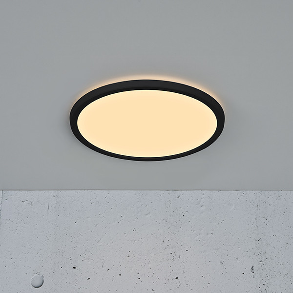 Nordlux LED plafondlamp | Ø 29.4 cm | Oja | 2700K | 1600 lumen | IP20 | 14.5W | Zwart  LNO00091 - 2