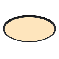 Nordlux LED plafondlamp | Ø 29.5 cm | Oja | 3000K | 1600 lumen | IP54 | 14W | Zwart LNO00599