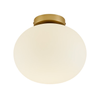 Nordlux Plafondlamp E27 | Alton  27.5 | Glas | Messing