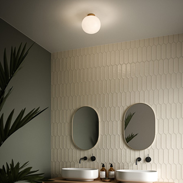Nordlux Plafondlamp E27 | Alton  27.5 | Glas | Messing  LNO00208 - 2