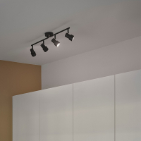 Nordlux Plafondlamp GU10 | Boston | Zwart LNO00432