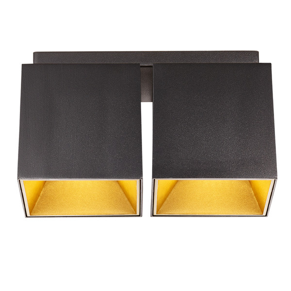 Nordlux Plafondspot GU10 | Ethan 2-Spot | IP20 | Zwart  LNO00297 - 2