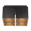 Nordlux Plafondspot GU10 | Ethan 4-Spot | IP20 | Zwart  LNO00298 - 1