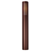 Nordlux Sokkellamp E27 | Aludra 95 | IP44 | Bruin Metallic