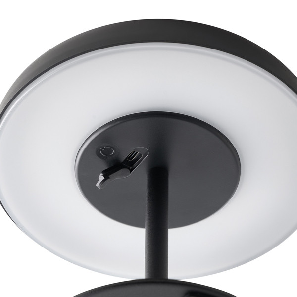 Nordlux Solar Tafellamp | Elmer | 3000K | IP44 | 2W | Zwart  LNO00520 - 5
