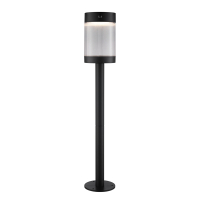 Nordlux Solar Tuinlantaarn | Coupar | 3000K | 150 lumen | 3.2W | Zwart  LNO00514