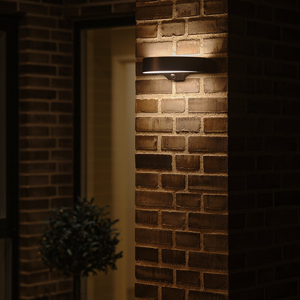 Nordlux Solar Wandlamp | Up & Down | Monay | 3000K | 200 lumen | IP44 | 5W | Zwart  LNO00524 - 9