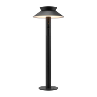 Nordlux Solar wandlamp met sensor | Justina | 3000K | 5W | Zwart  LNO00193