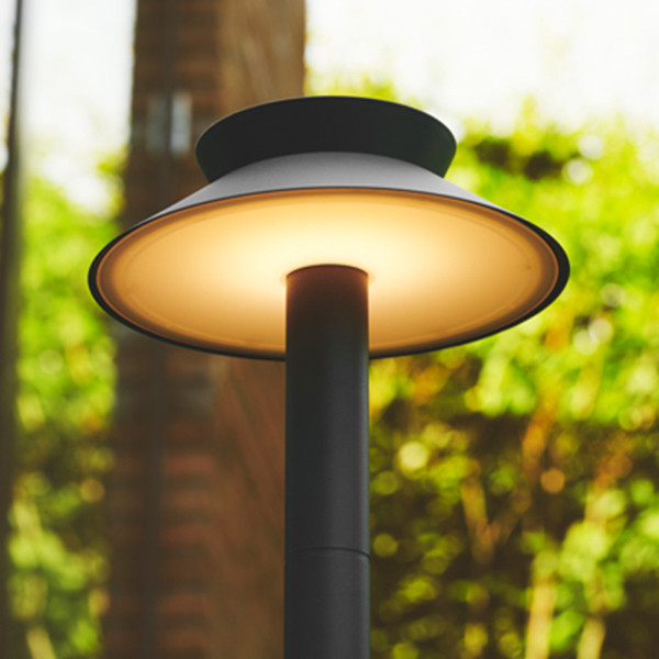 Nordlux Solar wandlamp met sensor | Justina | 3000K | 5W | Zwart  LNO00193 - 2