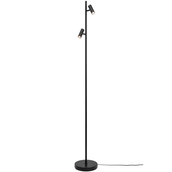 Nordlux Vloerlamp | Omari | 2700K | 320 lumen | Zwart | 6.4W  LNO00357 - 1