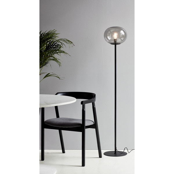 Nordlux Vloerlamp E27 | Alton 27.5 | 150 cm | Glas | Zwart  LNO00209 - 3