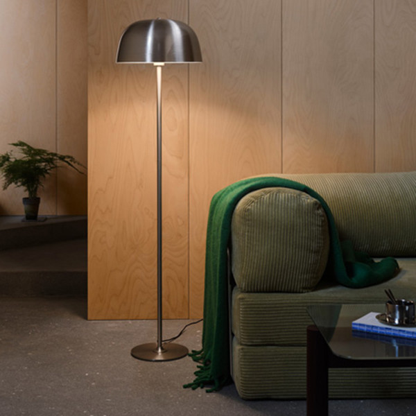 Nordlux Vloerlamp E27 | Cera | 140 cm | Geborsteld staal LNO00617 - 4