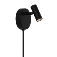 Nordlux Wandlamp | 2700K | Omari Round | Zwart LNO00645