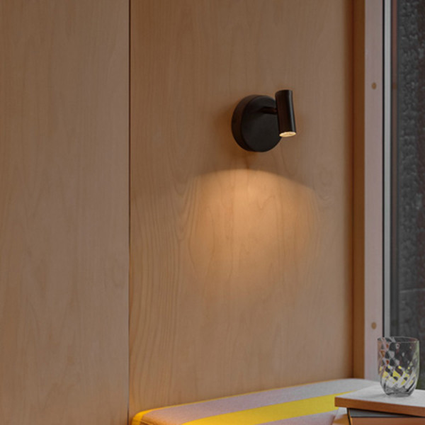 Nordlux Wandlamp | 2700K | Omari Round | Zwart LNO00645 - 5