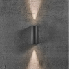 Nordlux Wandlamp | Up & Down | Asbol Round | 3000K | 350 lumen | IP44 | Zwart | 13.3W  LNO00502 - 5