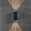 Nordlux Wandlamp | Up & Down | Asbol Square | 3000K | 350 lumen | IP44 | Zwart | 13.3W  LNO00501 - 7