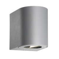 Nordlux Wandlamp | Up & Down | Canto 2 | 3000K | 500 lumen | IP44 | Grijs | 10.6W  LNO00503