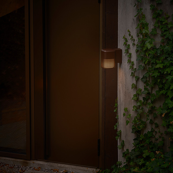 Nordlux Wandlamp E27 | Sidara | IP54 | Bruin Metallic LNO00607 - 8