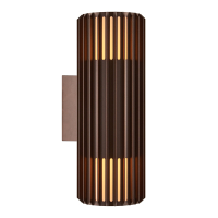 Nordlux Wandlamp E27 | Up & Down | Aludra | IP54 | Bruin Metallic  LNO00155