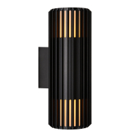 Nordlux Wandlamp E27 | Up & Down | Aludra | IP54 | Zwart  LNO00154