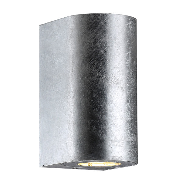 Nordlux Wandlamp GU10 | Up & Down | Canto Maxi 2 | IP44 | Gegalvaniseerd  LNO00162 - 1