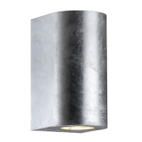 Nordlux Wandlamp GU10 | Up & Down | Canto Maxi 2 | IP44 | Gegalvaniseerd  LNO00162