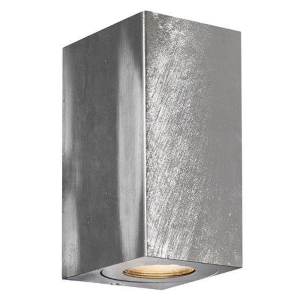 Nordlux Wandlamp GU10 | Up & Down | Canto Maxi Kubi 2 | IP44 | Gegalvaniseerd  LNO00164 - 1