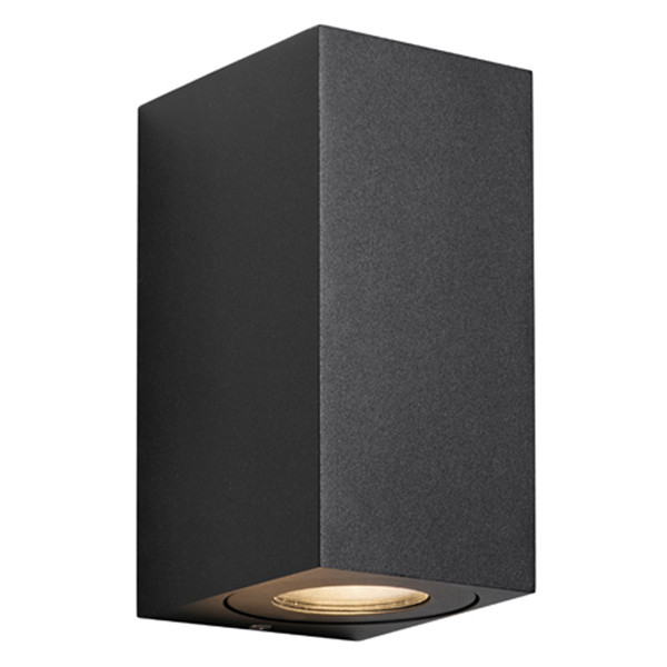 Nordlux Wandlamp GU10 | Up & Down | Canto Maxi Kubi 2 | IP44 | Zwart  LNO00165 - 1