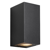 Nordlux Wandlamp GU10 | Up & Down | Canto Maxi Kubi 2 | IP44 | Zwart