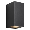 Nordlux Wandlamp GU10 | Up & Down | Canto Maxi Kubi 2 | IP44 | Zwart LNO00165 - 1