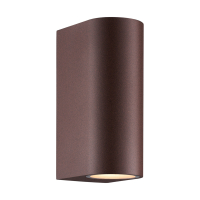 Nordlux Wandlamp GU10 | Up & Down | Dion | IP44 | Roest  LNO00518