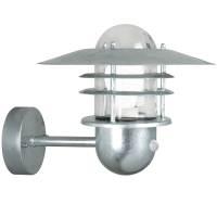 Nordlux Wandlamp met beweging & schemersensor E27 | Agger | IP54 | Gegalvaniseerd LNO00138
