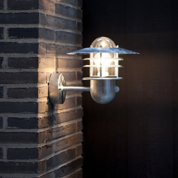 Nordlux Wandlamp met beweging & schemersensor E27 | Agger | IP54 | Gegalvaniseerd LNO00138 - 2