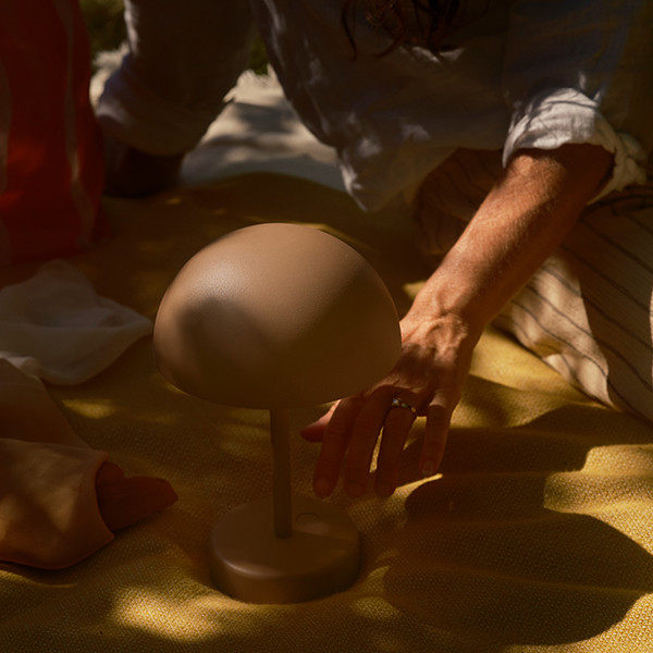 Nordlux draadloze tafellamp | Ellen To-Go | 3000K | IP44 | 2.8W | Bruin LNO00593 - 6