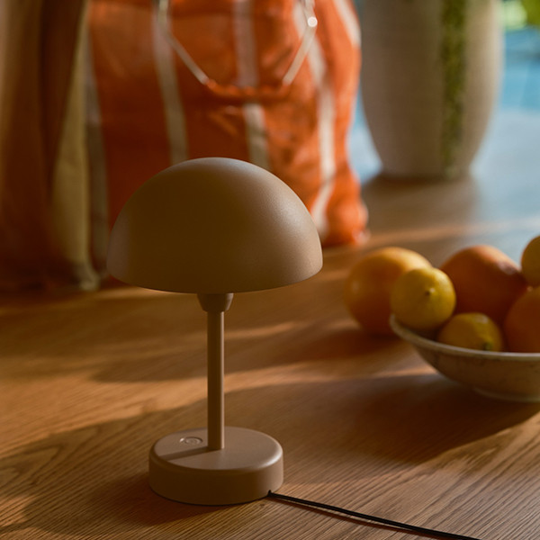 Nordlux draadloze tafellamp | Ellen To-Go | 3000K | IP44 | 2.8W | Bruin LNO00593 - 9