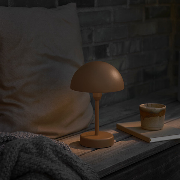 Nordlux draadloze tafellamp | Ellen To-Go | 3000K | IP44 | 2.8W | Bruin LNO00593 - 10