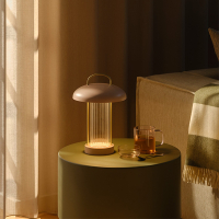 Nordlux draadloze tafellamp | Mirano | 3000K | IP20 | 3W | Roze LNO00477