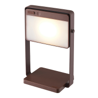 Nordlux solar tafellamp | Saulio To-Go | 3000K | IP44 | 3.5W | Bruin LNO00601