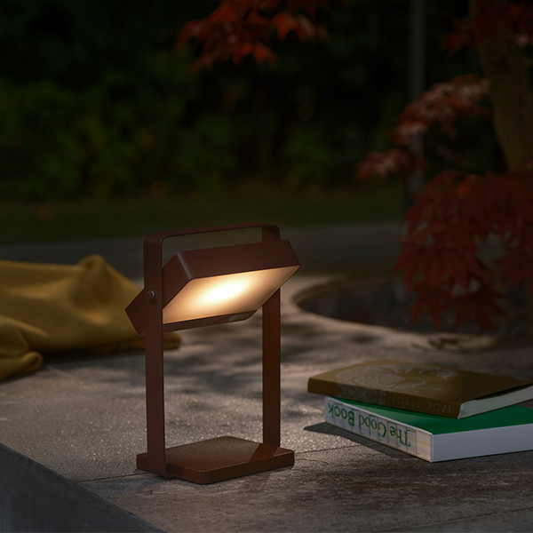 Nordlux solar tafellamp | Saulio To-Go | 3000K | IP44 | 3.5W | Bruin LNO00601 - 7