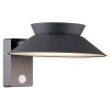 Nordlux solar wandlamp met beweging & schemersensor | Justina | 3000K | IP44 | 5W | Antraciet LNO00123 - 1